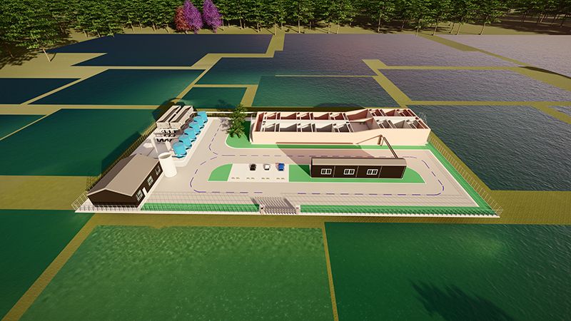 南漪湖汚水處理項目(mu)